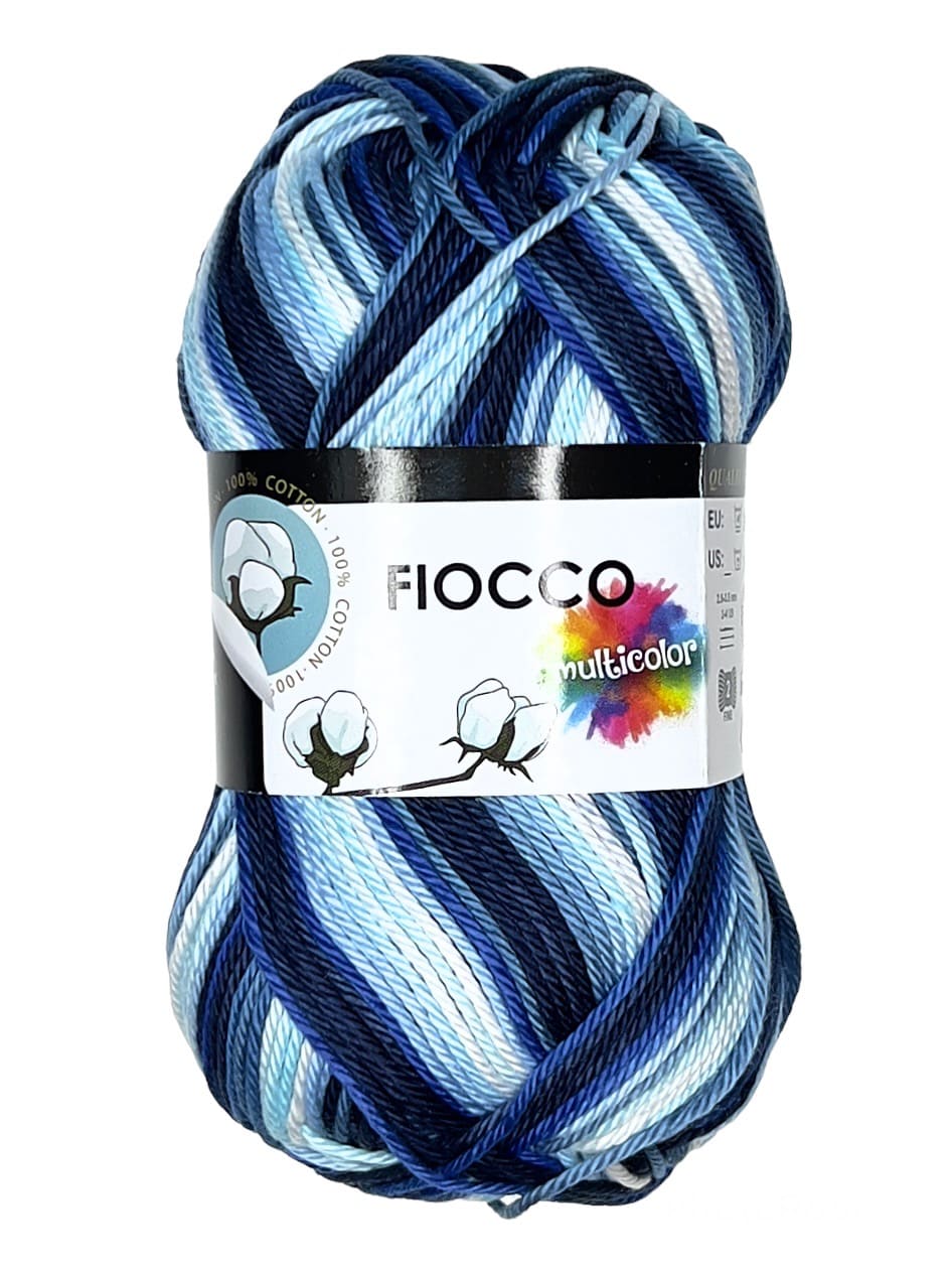 Fiocco Multicolor Blau 9520